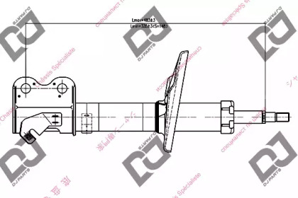 Амортизатор DJ PARTS DS1018GS